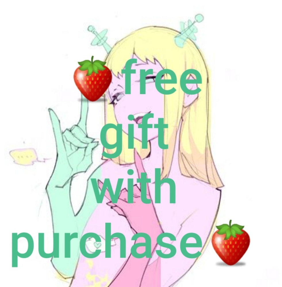 🍭🍥FREE GIFT WITH PURCHASE🍥🍭
